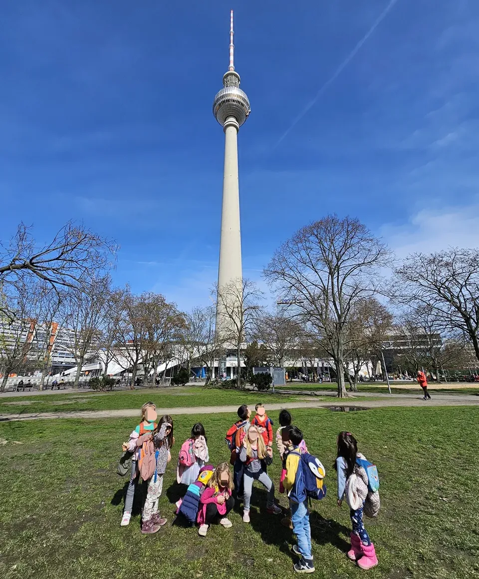 Ausflug zum Fernsehturm Berlin